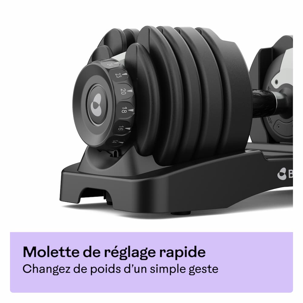 Haltère Réglable Bowflex SelectTech 52 DB 2 à 24 kg