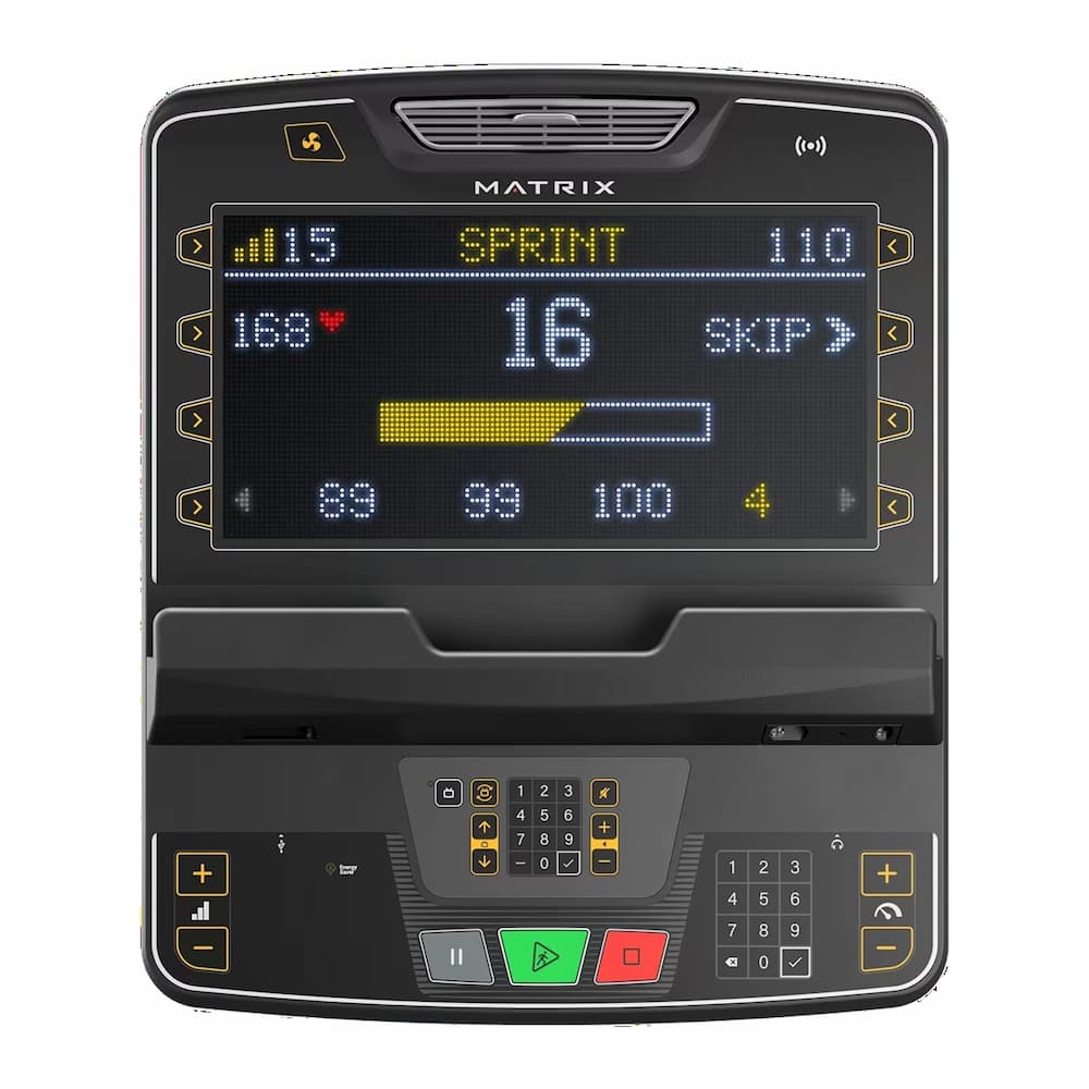 Vélo droit Performance console Premium Led