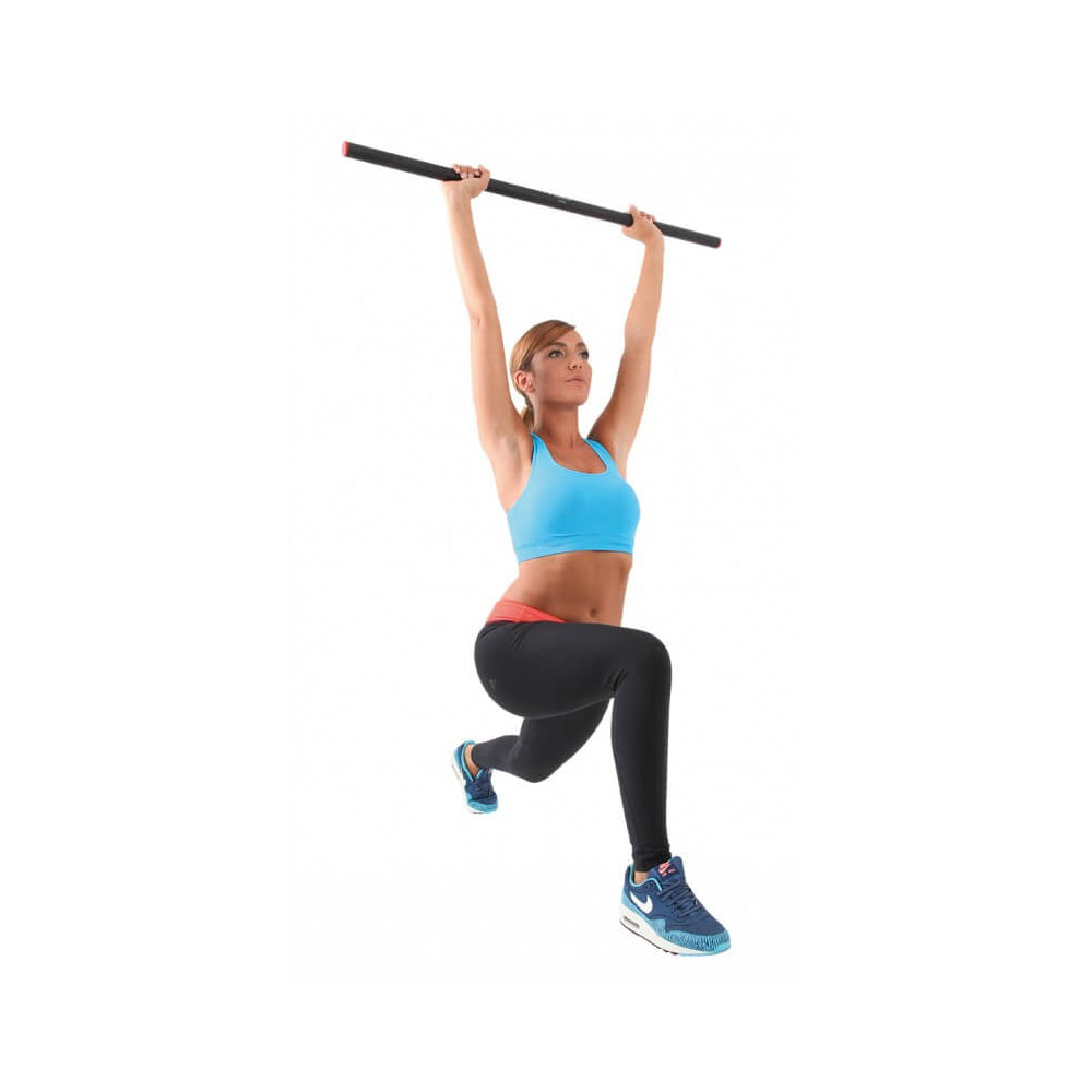 Barre acier lestée 1 m de 2 kg SVELTUS - FitnessBoutique