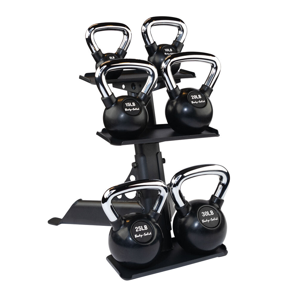 Rack 6 Kettlebells