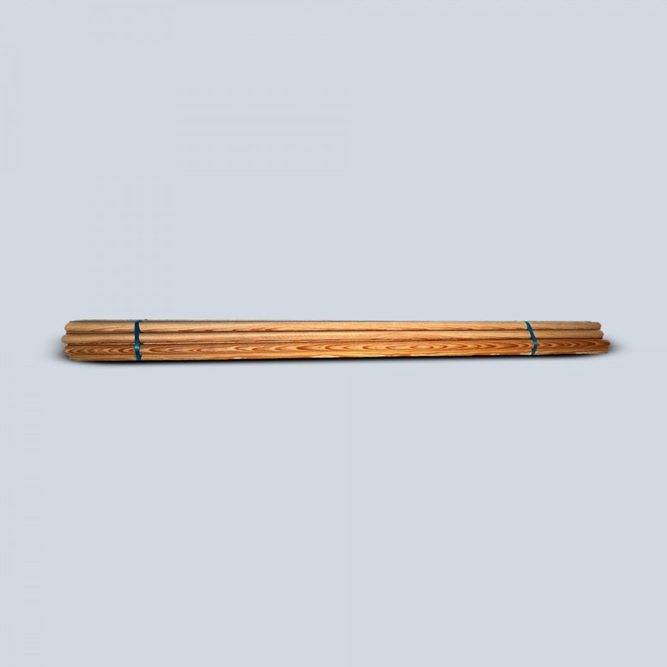 Lot de 10 barres en bois 140 cm