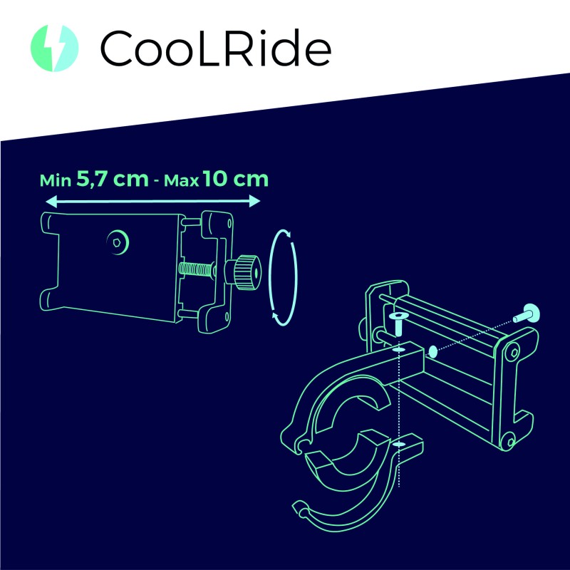 Support Smartphone aluminum